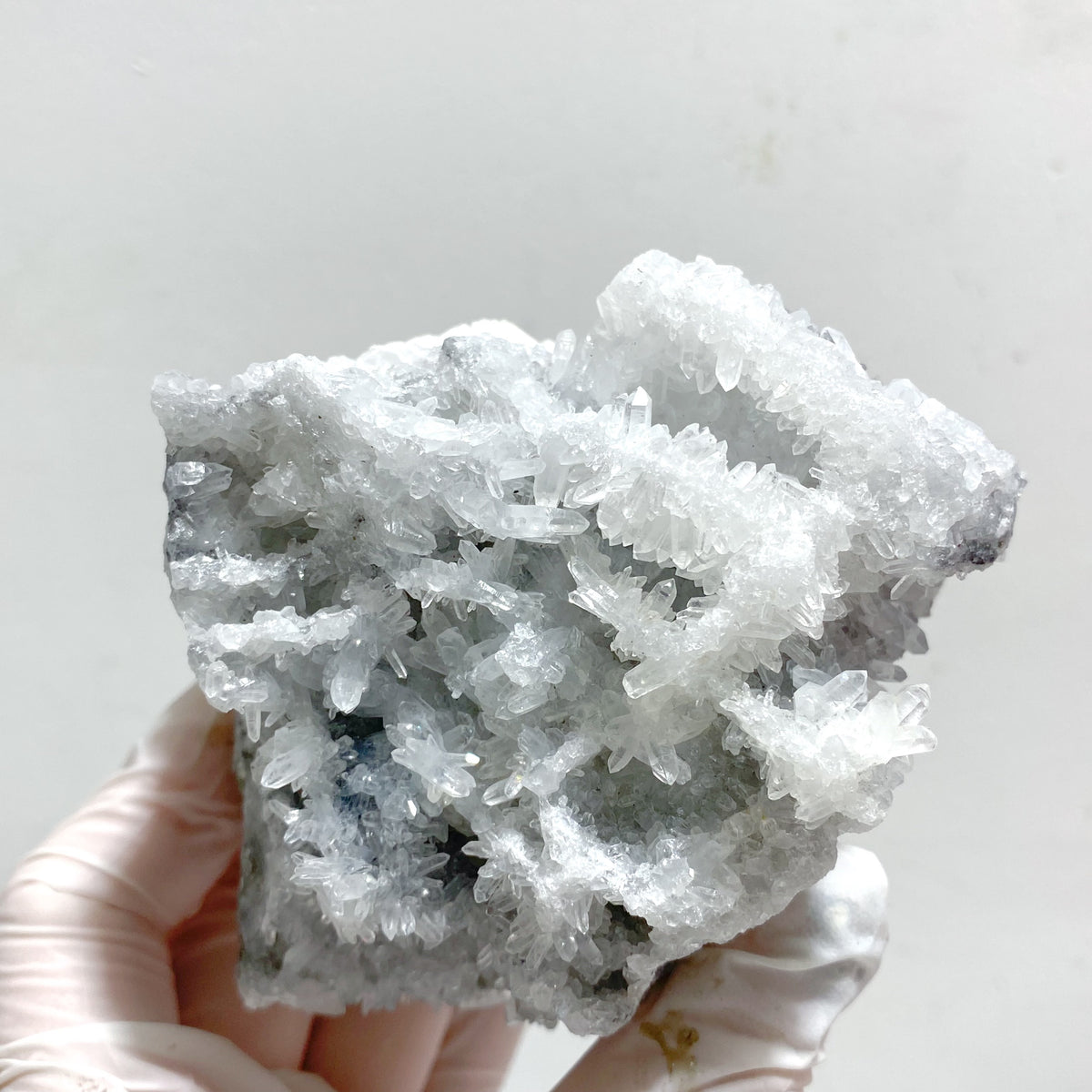 5 Pieces Large Black Clear Quartz Cluster Specimen For Collection