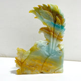Unique Caribbean Calcite Eagle Carving