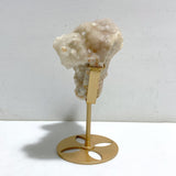 Unique Raw Stilbite Specimen With Stand