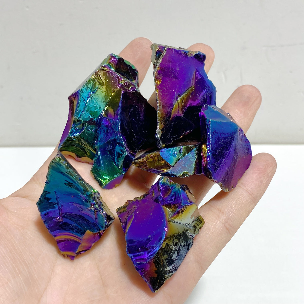Aura Black Obsidian Raw Stone Wholesale