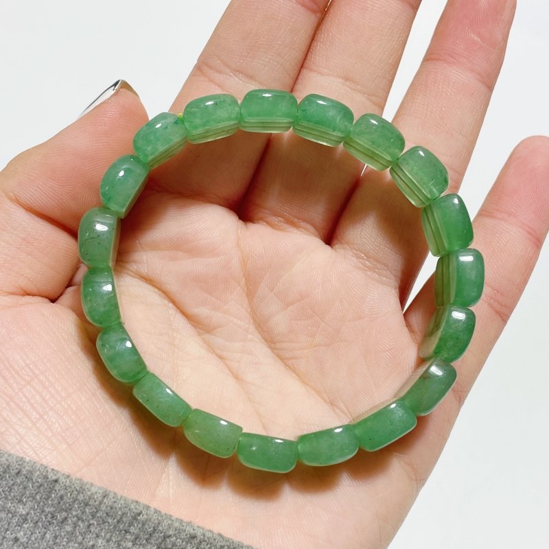 Beautiful 0.55in Green Aventurine Bracelets Wholesale - Wholesale Crystals