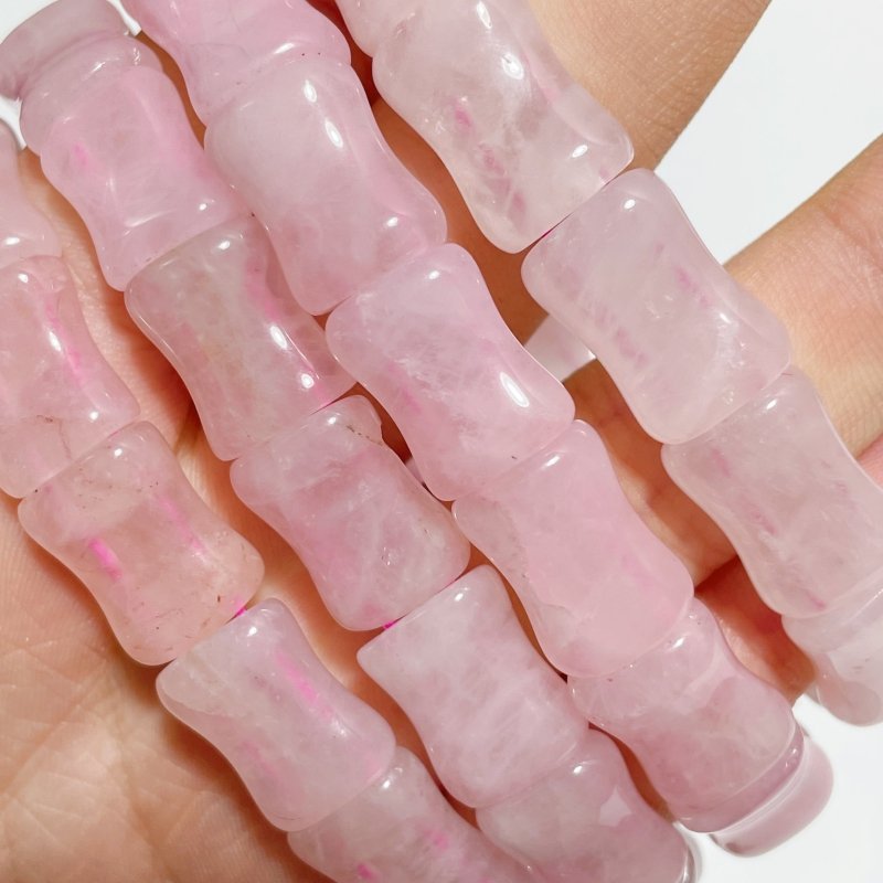 Beautiful 0.67in Rose Quartz Bracelet Wholesale - Wholesale Crystals