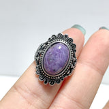 Beautiful 49 Pieces Charoite Different Styles Ring 1 - Wholesale Crystals