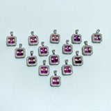 Beautiful Fluorite Cut Faceted Sugar Cube Pendant Wholesale - Wholesale Crystals