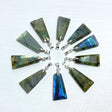 Beautiful Labradorite Pendants Trapezoidal Shape Wholesale - Wholesale Crystals