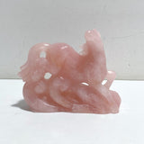 Beautiful Rose Quartz Horse Carving -Wholesale Crystals