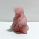 Beautiful Rose Quartz Leopard Carving -Wholesale Crystals
