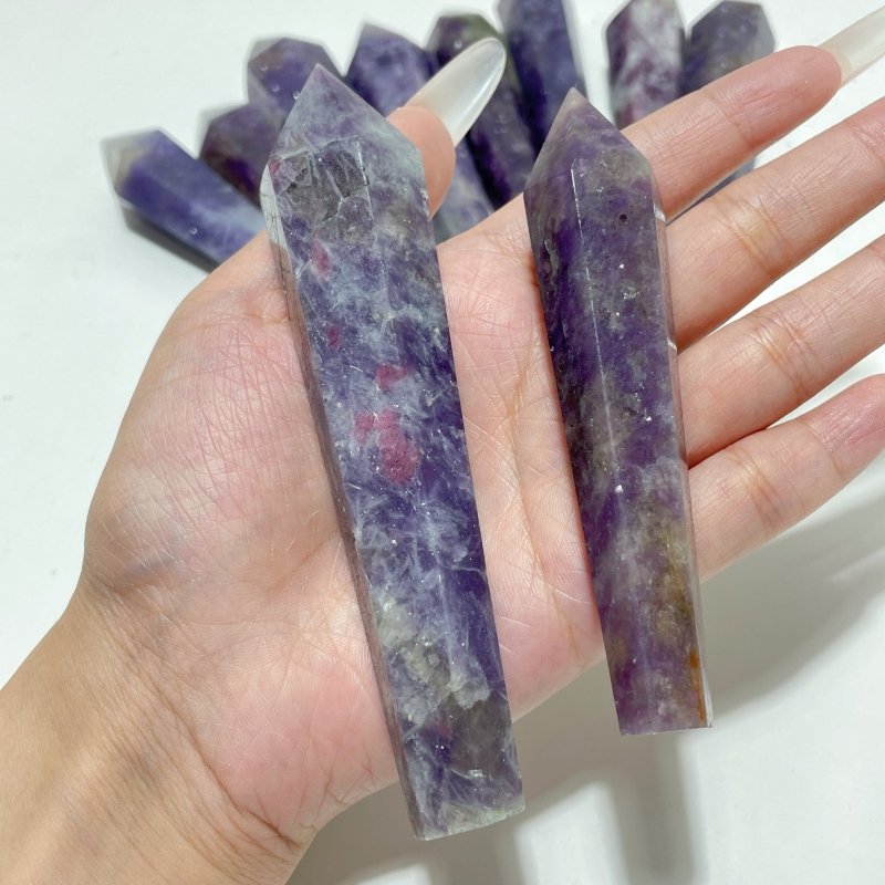 Beautiful Small Unicorn Stone Point Magic Wand Scepter Wholesale - Wholesale Crystals