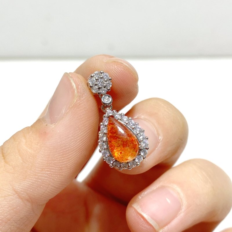 Beautiful Sunstone Teardrop Pendants Wholesale - Wholesale Crystals
