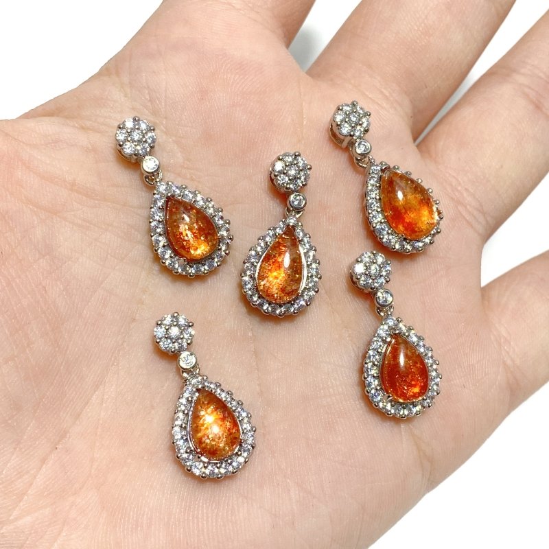 Beautiful Sunstone Teardrop Pendants Wholesale - Wholesale Crystals