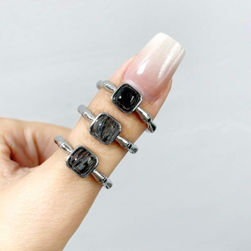 Black Tourmaline Ring Crystal Wholesale - Wholesale Crystals