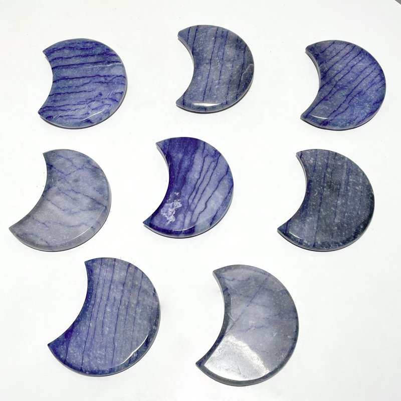 Blue Aventurine Moon Shape Wholesale - Wholesale Crystals