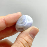 Blue Lace Agate Chips Small Tumbled Wholesale - Wholesale Crystals