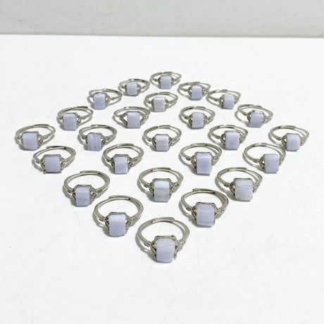 Blue Lace Agate Ring Wholesale - Wholesale Crystals