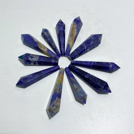 Blue Sodalite Point Magic Scepter Wand Wholesale - Wholesale Crystals