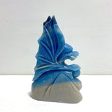 Blue Trolleite Flying Dragon Carving - Wholesale Crystals