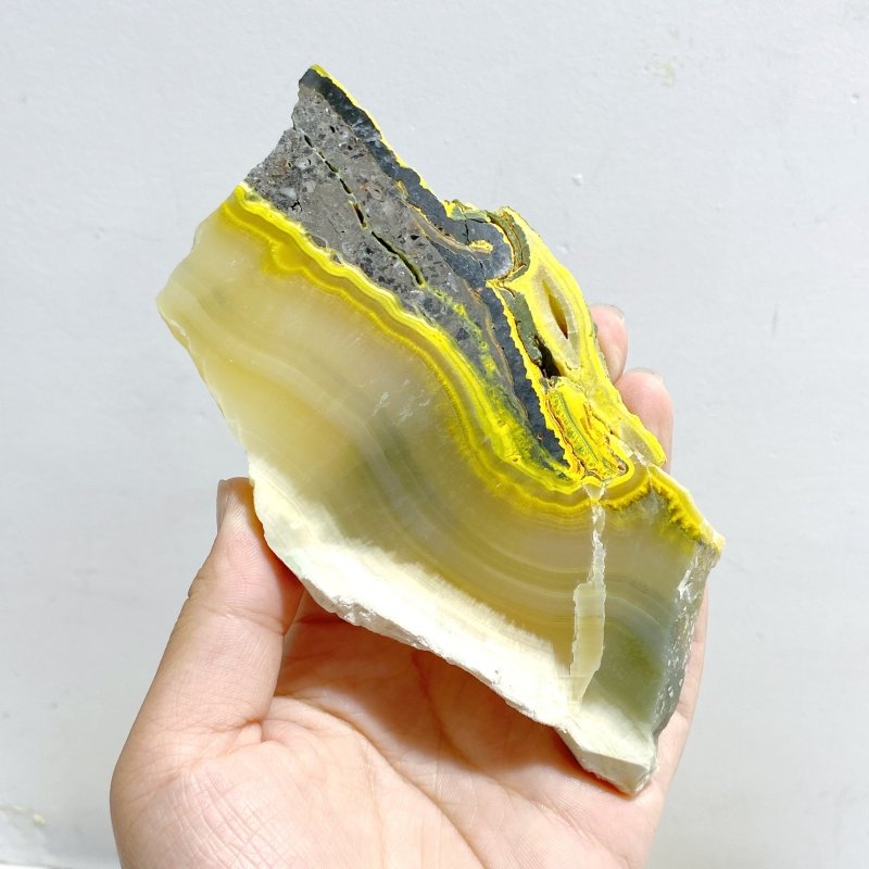 Bumble Bee Jasper Slab Wholesale - Wholesale Crystals