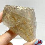 7 Pieces High Quality Golden Rutile Quartz Free Form Home Decor