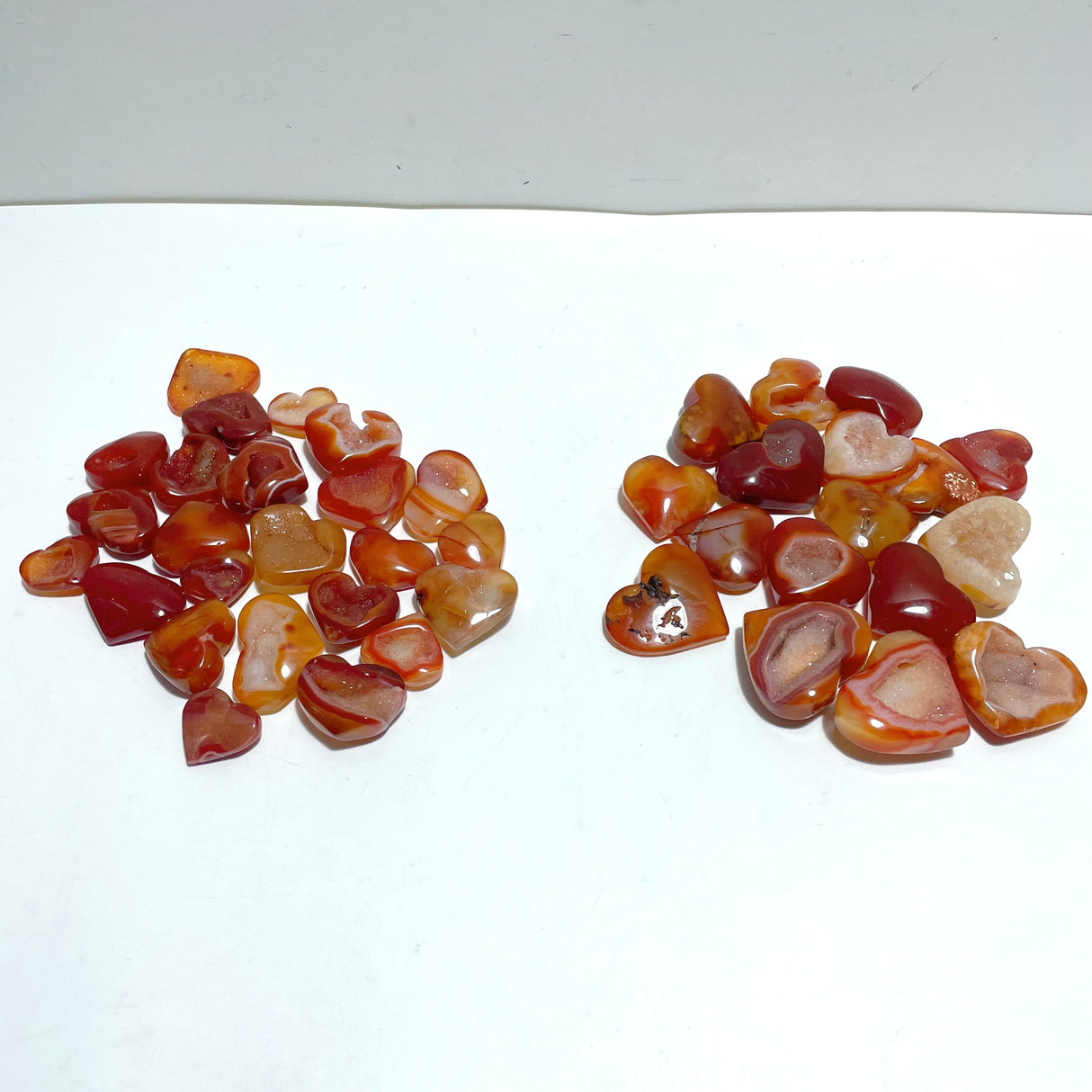 Geode Druzy Carnelian Heart Wholesale