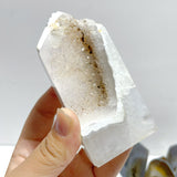 21 Pieces Geode Druzy Agate Four-sided Tower Point