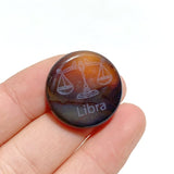 Carnelian 12 Zodiac Small Round Slices DIY Accessories - Wholesale Crystals