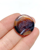 Carnelian 12 Zodiac Small Round Slices DIY Accessories - Wholesale Crystals