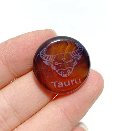 Carnelian 12 Zodiac Small Round Slices DIY Accessories - Wholesale Crystals