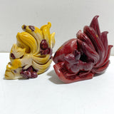 2 Pieces Mookaite Nine-tailed Fox Carving #2
