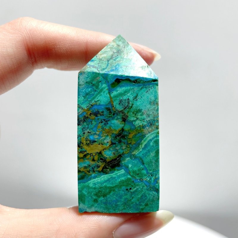 Chrysocolla Point Tower Wholesale - Wholesale Crystals