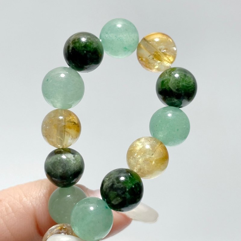 Citrine Green Aventurine Diopside Bracelet Wholesale - Wholesale Crystals