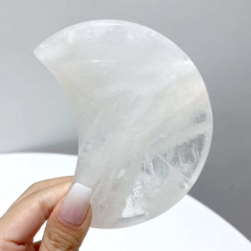 Clear Quartz Moon Carving Wholesale - Wholesale Crystals