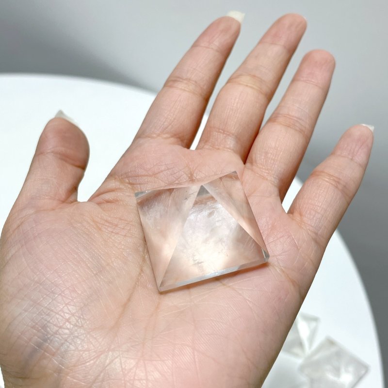 Clear Quartz Pyramid Carving Wholesale - Wholesale Crystals