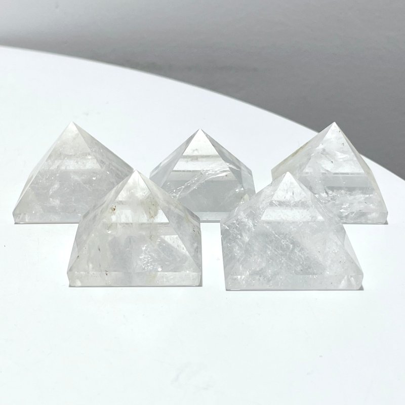 Clear Quartz Pyramid Carving Wholesale - Wholesale Crystals