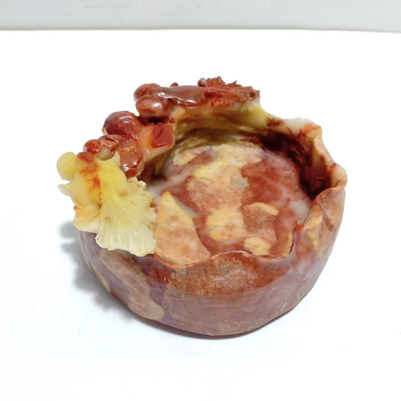 Colorful Jasper Bowl Hand Carving Home Decor Wholesale - Wholesale Crystals