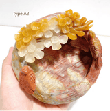 Colorful Jasper Bowl Hand Carving Home Decor Wholesale - Wholesale Crystals
