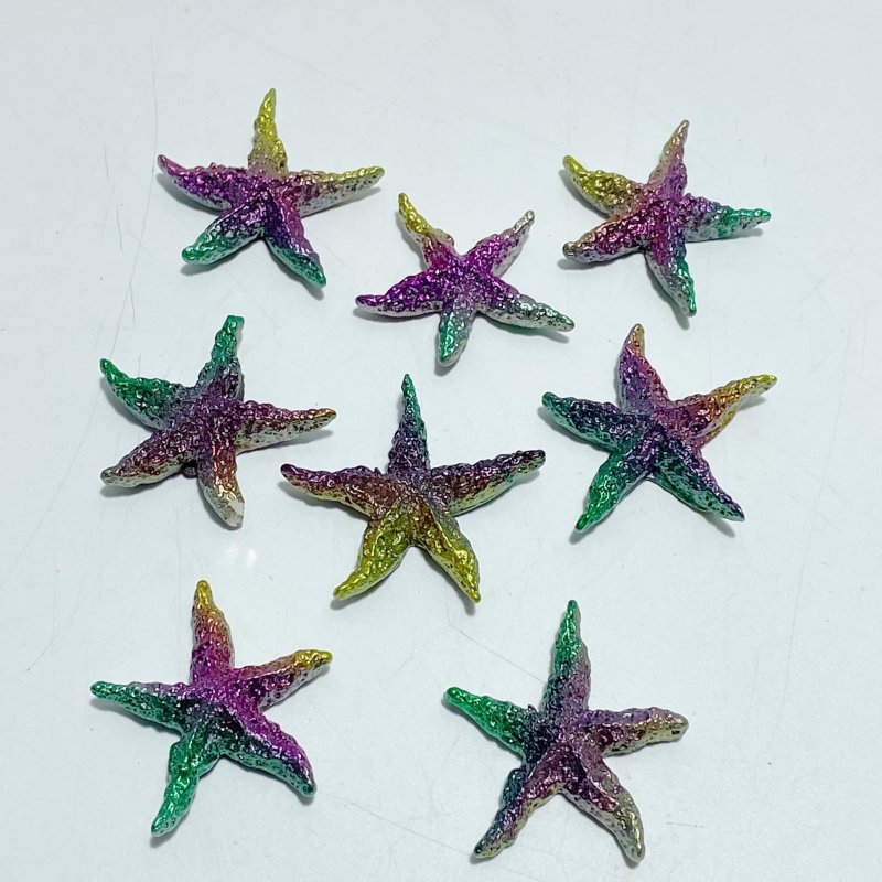 Colourful Bismuth Starfish Wholesale - Wholesale Crystals