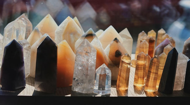 crystal points
