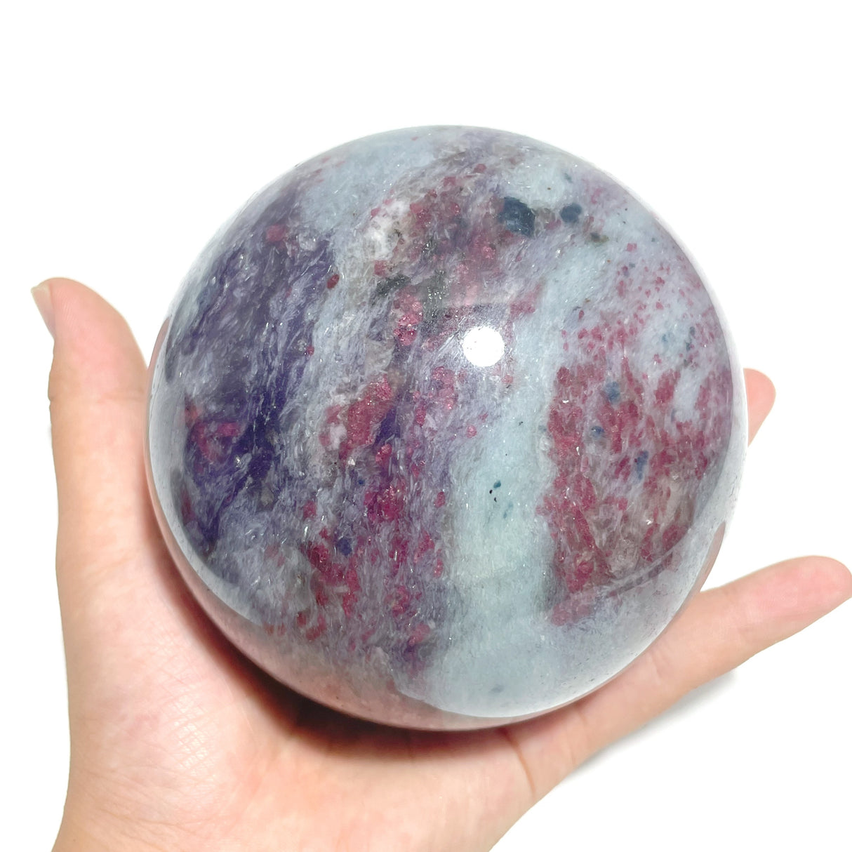 4 Pieces High Quality Large Unicorn Stone Spheres