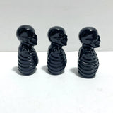 Halloween Obsidian Skull Carving Wholesale