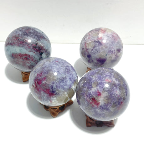 4 Pieces High Quality Large Unicorn Stone Spheres