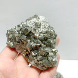 11 Pieces Pyrite Mixed Clear Quartz Cluster Specimen For Collection