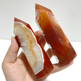 19 Pieces Carnelian Mixed Quartz Tower Point