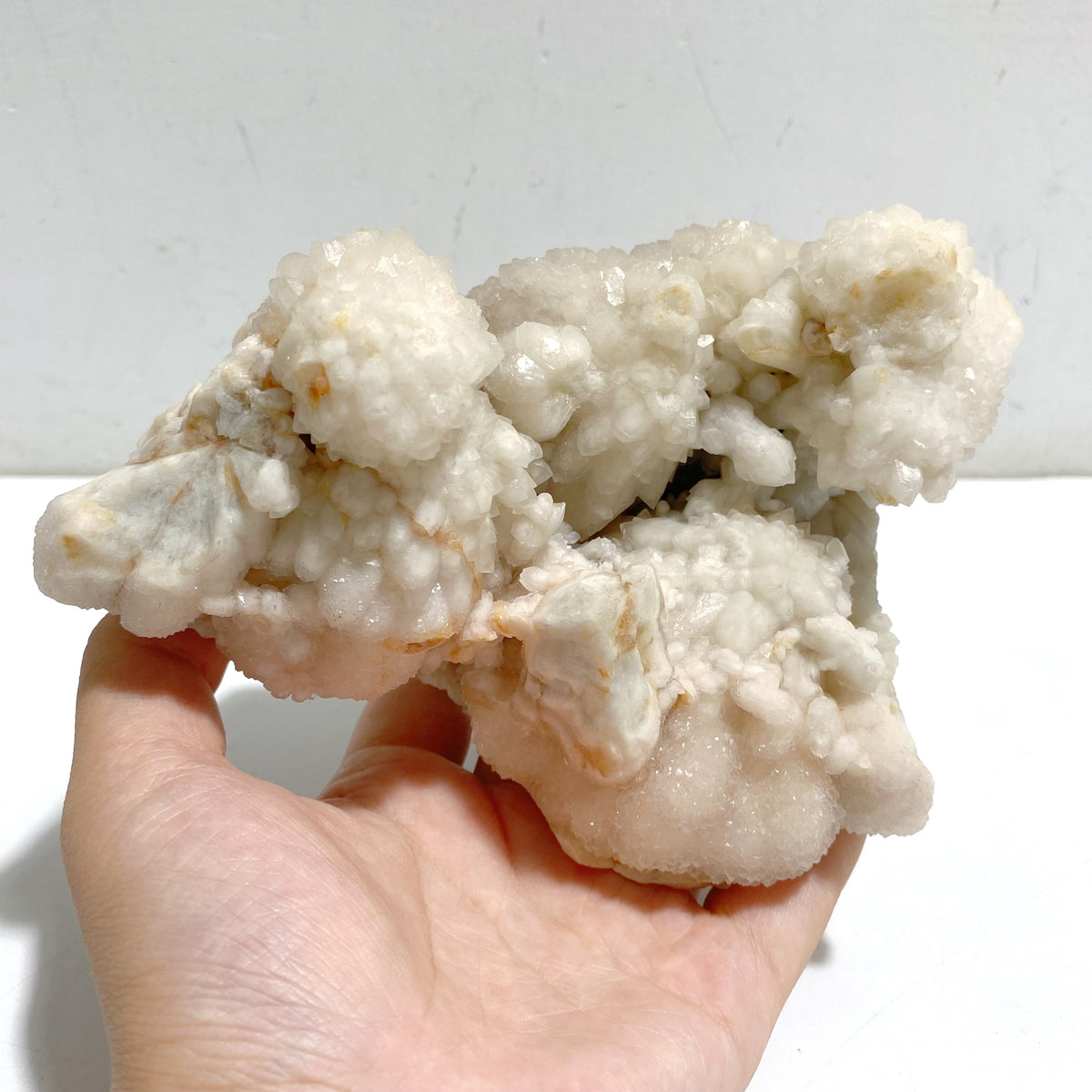 Unique Raw Stilbite Specimen With Stand