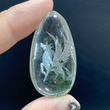 3 Pieces Unicorn Garden Quartz Inner Scene Carving