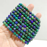 6mm Beautiful Lapis Lazuli Mixed Malachite Bracelets Wholesale
