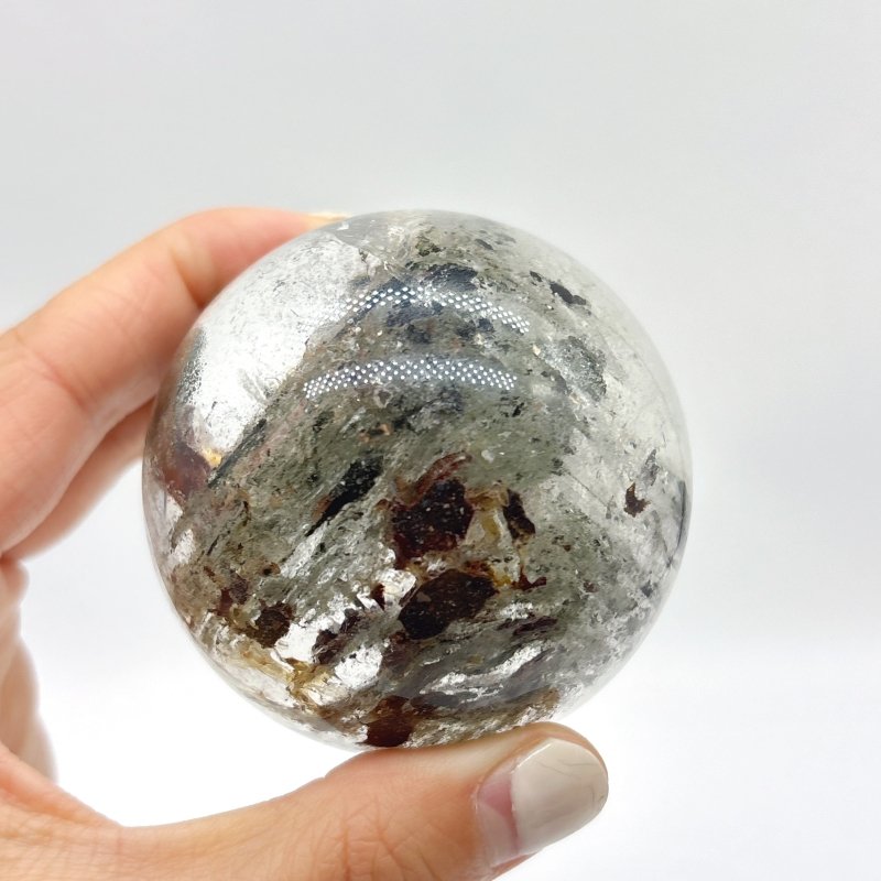 Enhydro Garden Quartz Sphere With Moving Bubble - Wholesale Crystals