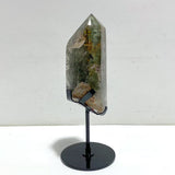 Garden Quartz Raw Bottom Point With Stand #4