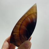 13 Pieces High Quality Large Rainbow Fluorite Flame Mixed Color