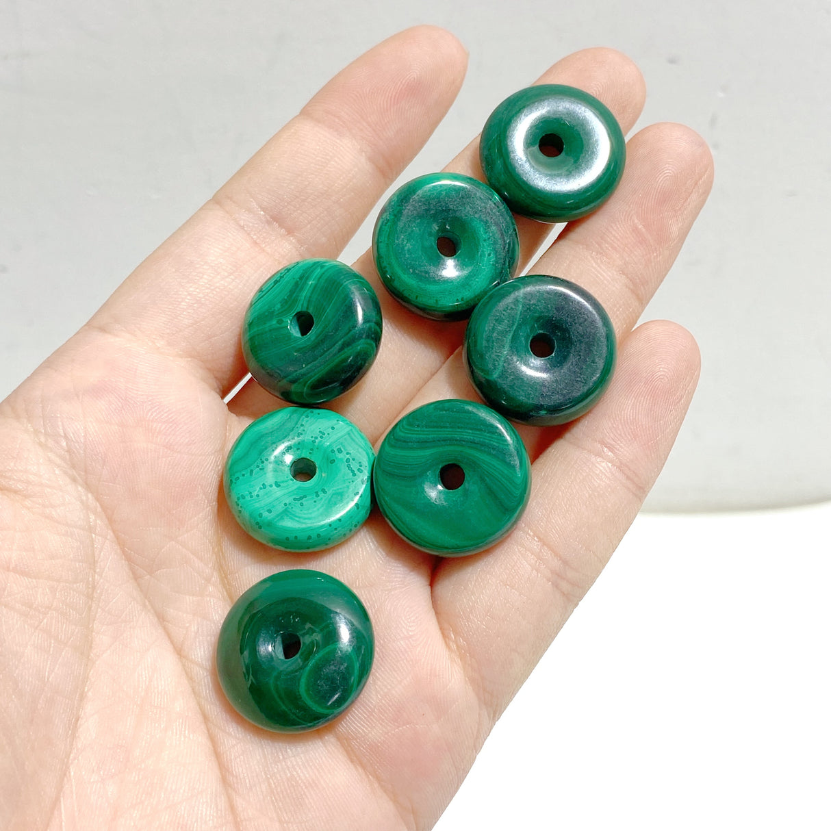 Malachite Donuts Crystal Wholesale