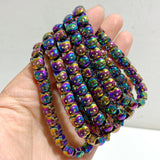 Aura Pyrite Cat Head Shape Bracelets Wholesale